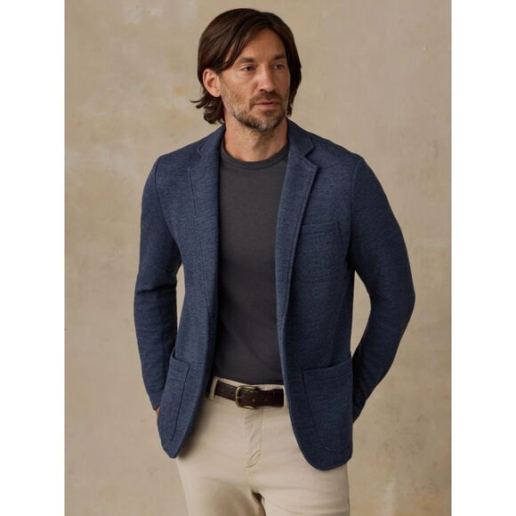 Faherty Other - Faherty Inlet Knit Blazer L